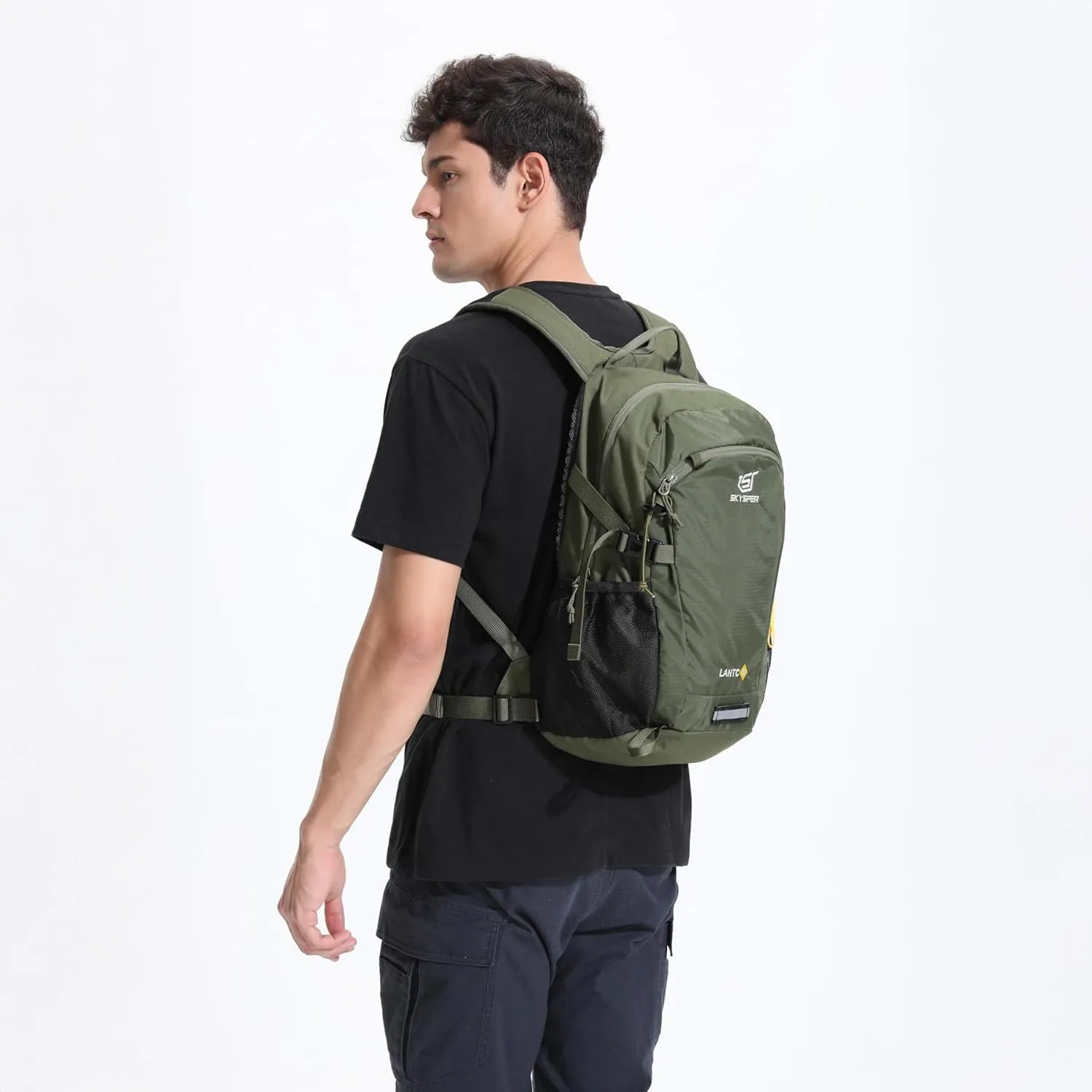 SKYSPER Zaino da Hiking 30L - Verde Militare - immagine 7