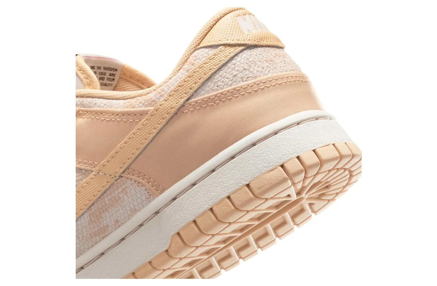Nike Dunk Low HJ5777-101 Lt Orewood Brn/Sesame-University Red EU 41 - immagine 8