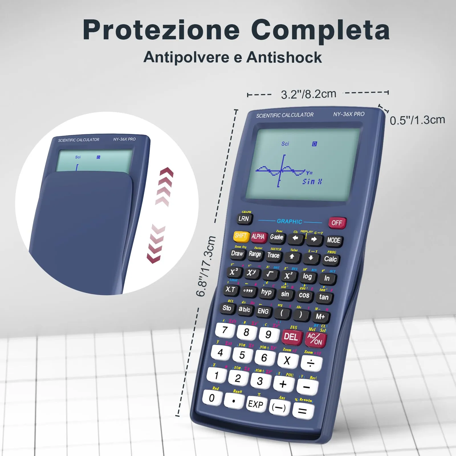 ROATEE 36X Pro Calcolatrice Scientifica Grafica - immagine 4