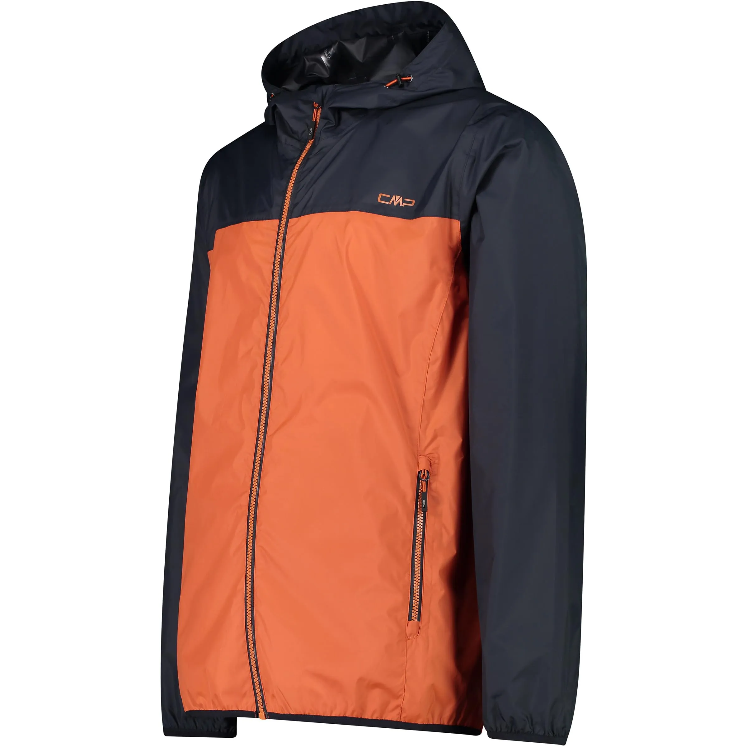 CMP Uomo Hoodie Rain Giacca, Ruggine, M - immagine 3