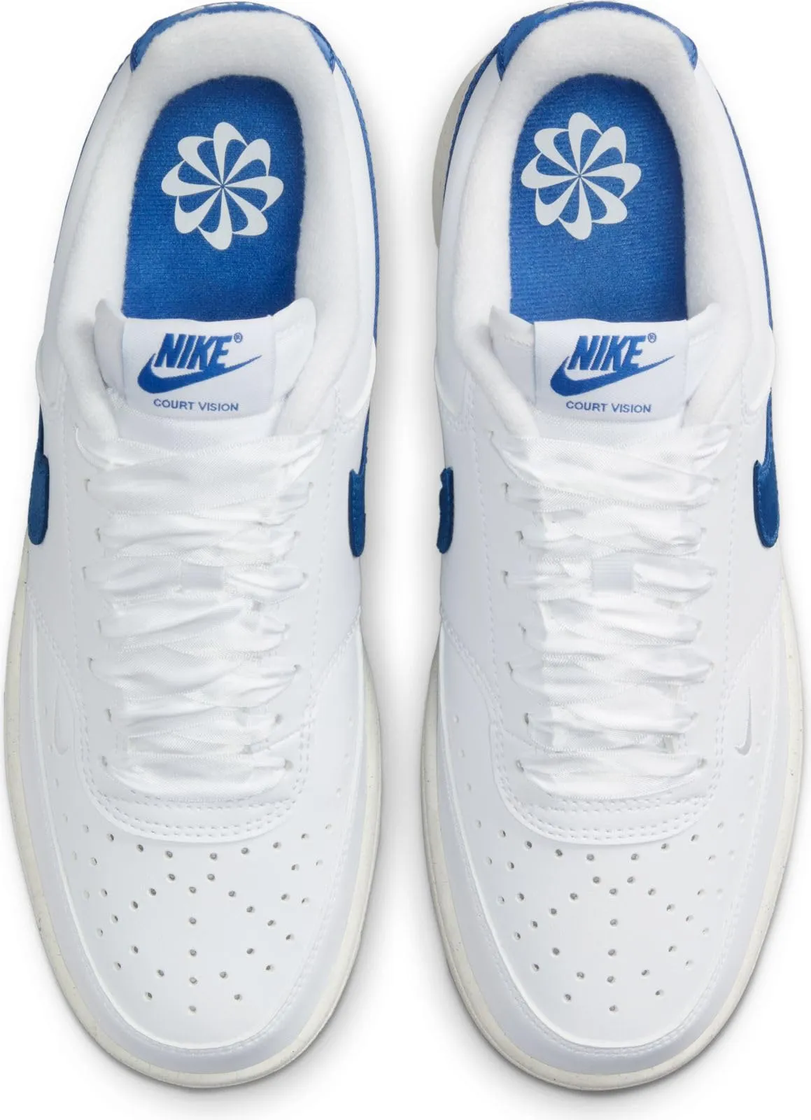 Nike Court Vision Lo NN Donna HV5246-101 White/Game Royal-Sail EU 40.5 - immagine 5