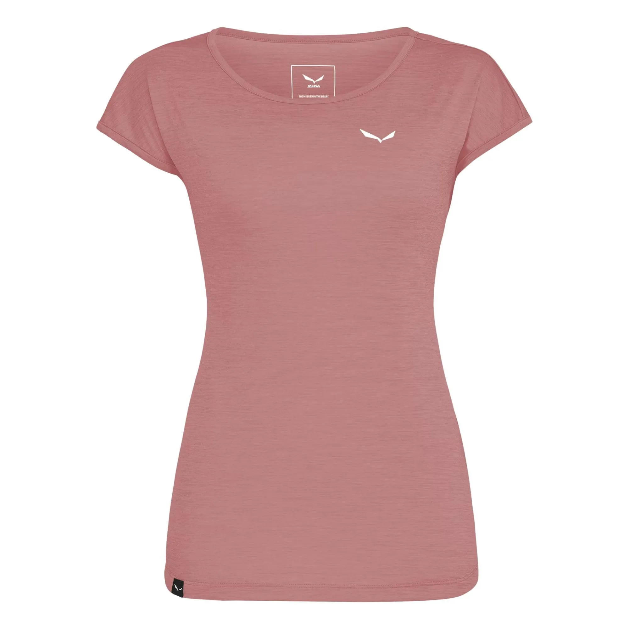 Salewa Puez Melange Dry T-Shirt W, Desert Pink Melange, L - immagine 1