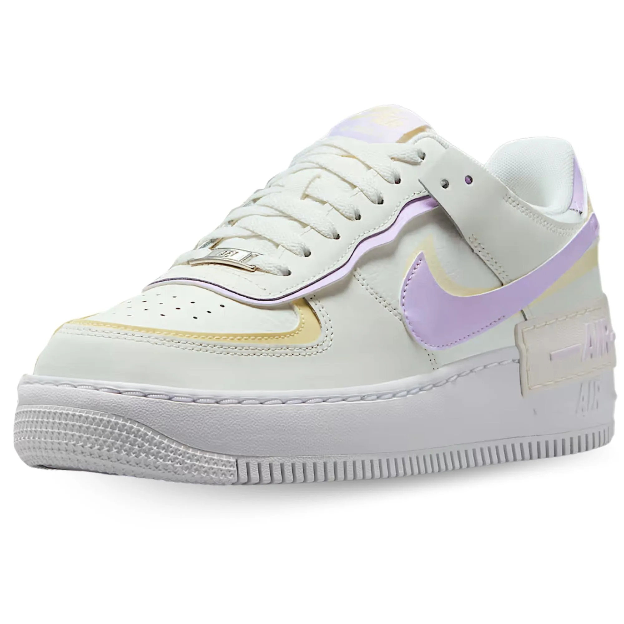 Nike Air Force 1 Shadow Donna DZ1847-113 Sail/Barely Grape-Alabaster-White EU 41 - immagine 1