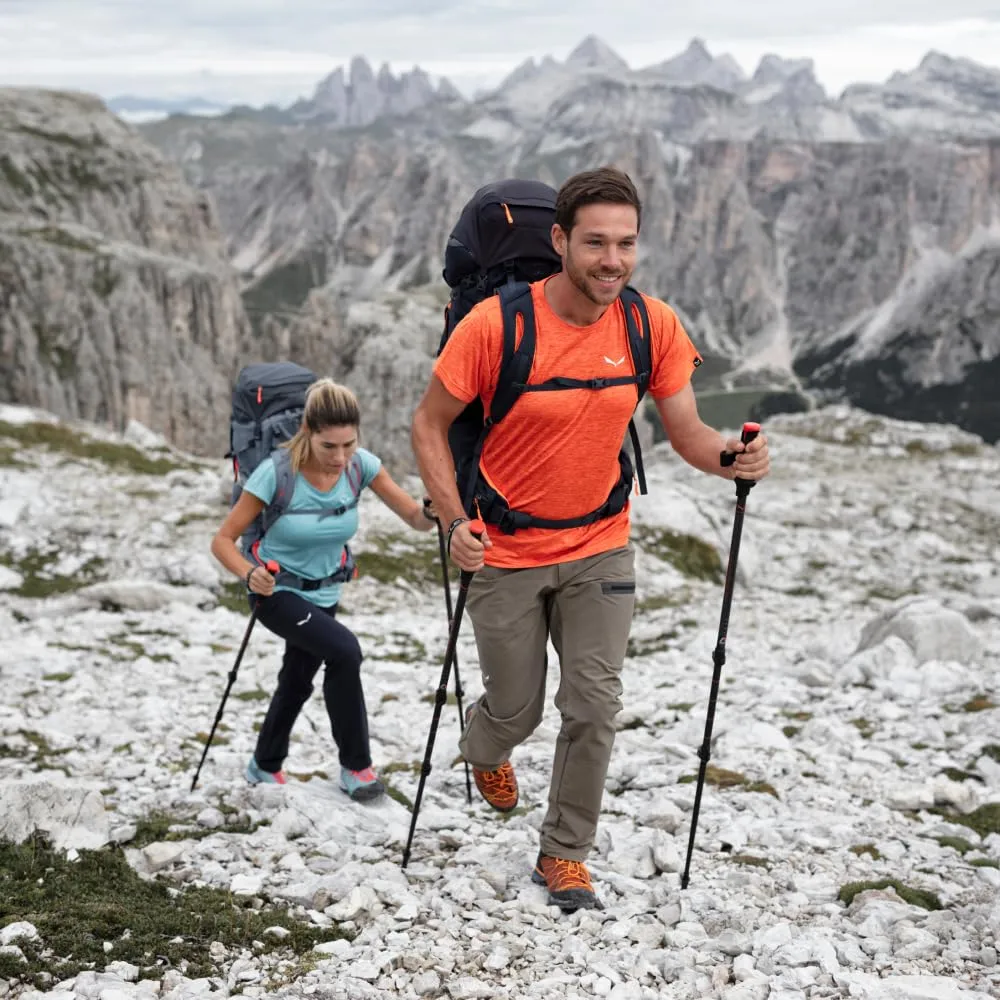 Salewa Puez Melange Dry T-Shirt - Faded Green Melange, 3XL - immagine 8