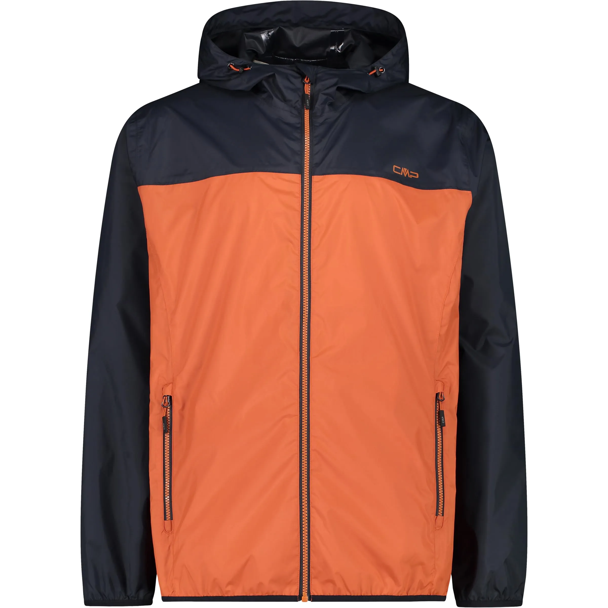 CMP Uomo Hoodie Rain Giacca, Ruggine, XL - immagine 1