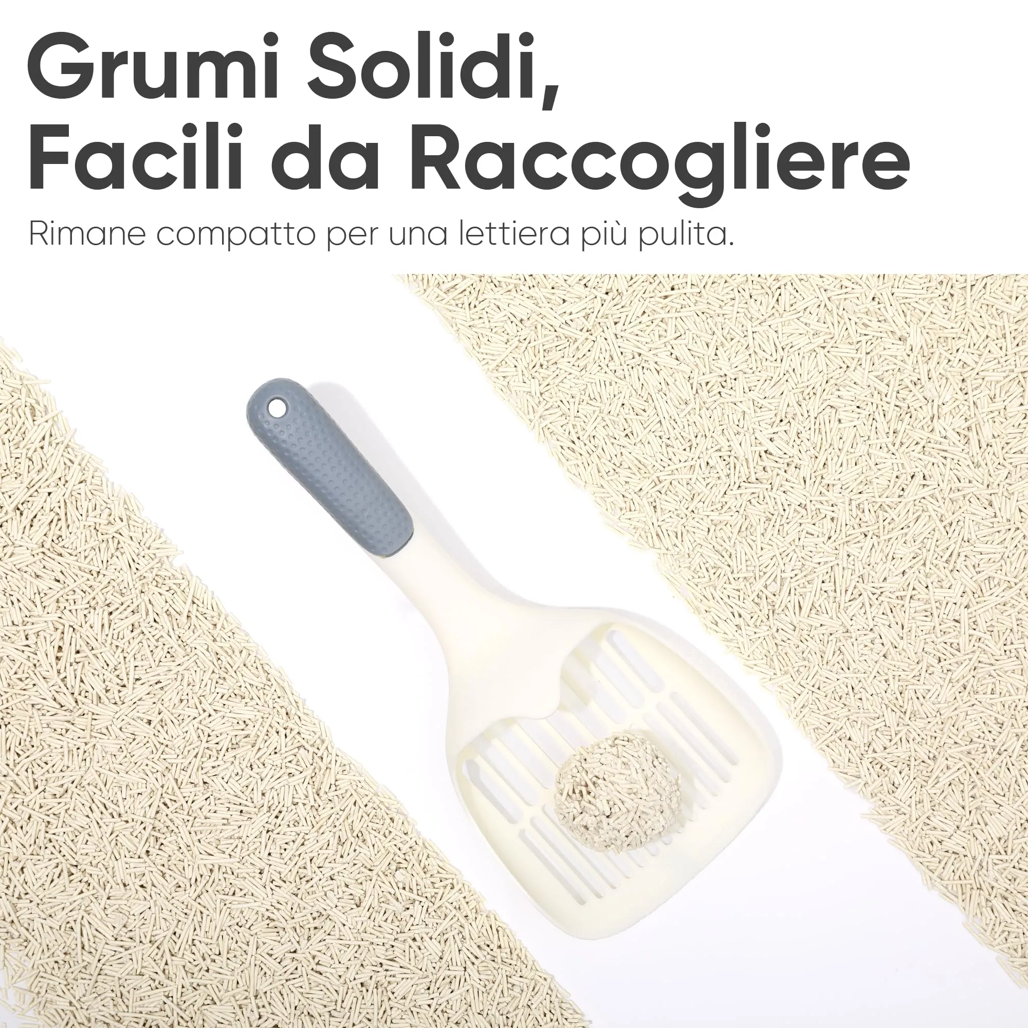 FUKUMARU Lettiera per Gatti al Tofu, Mais e Fagioli, Agglomerante e Biodegradabile, 24L / 10,8kg - immagine 3