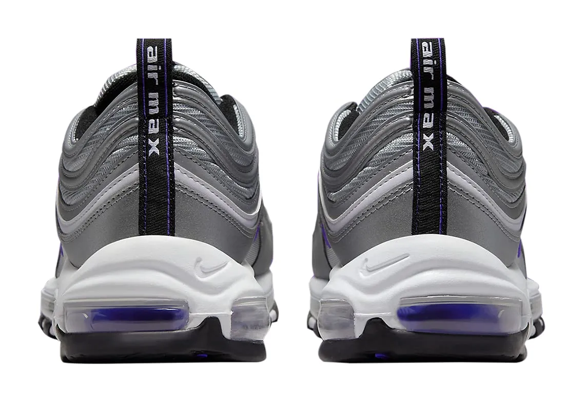 Nike Air Max 97 GS Bianco/Royalpnk Gaze, 9.5 - immagine 5