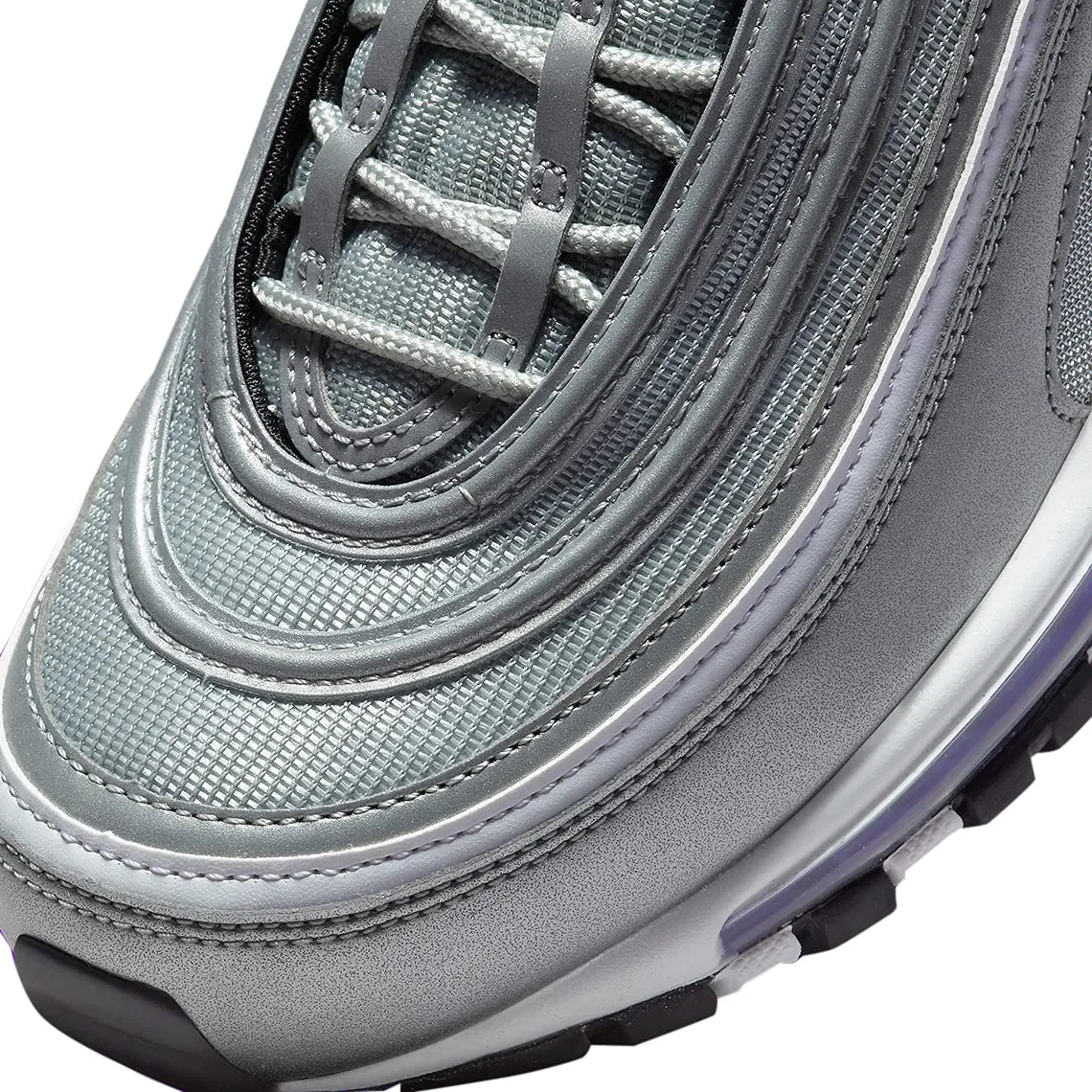 Nike Air Max 97 GS Bianco/Royalpnk Gaze, 9.5 - immagine 8