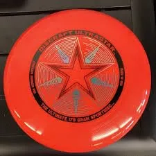 Discraft Ultra-Star Sport Disc, 175g, Rosso Luminoso - immagine 3