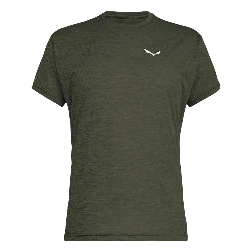 Salewa Puez Melange Dry T-Shirt - Faded Green Melange, 4XL - immagine 1