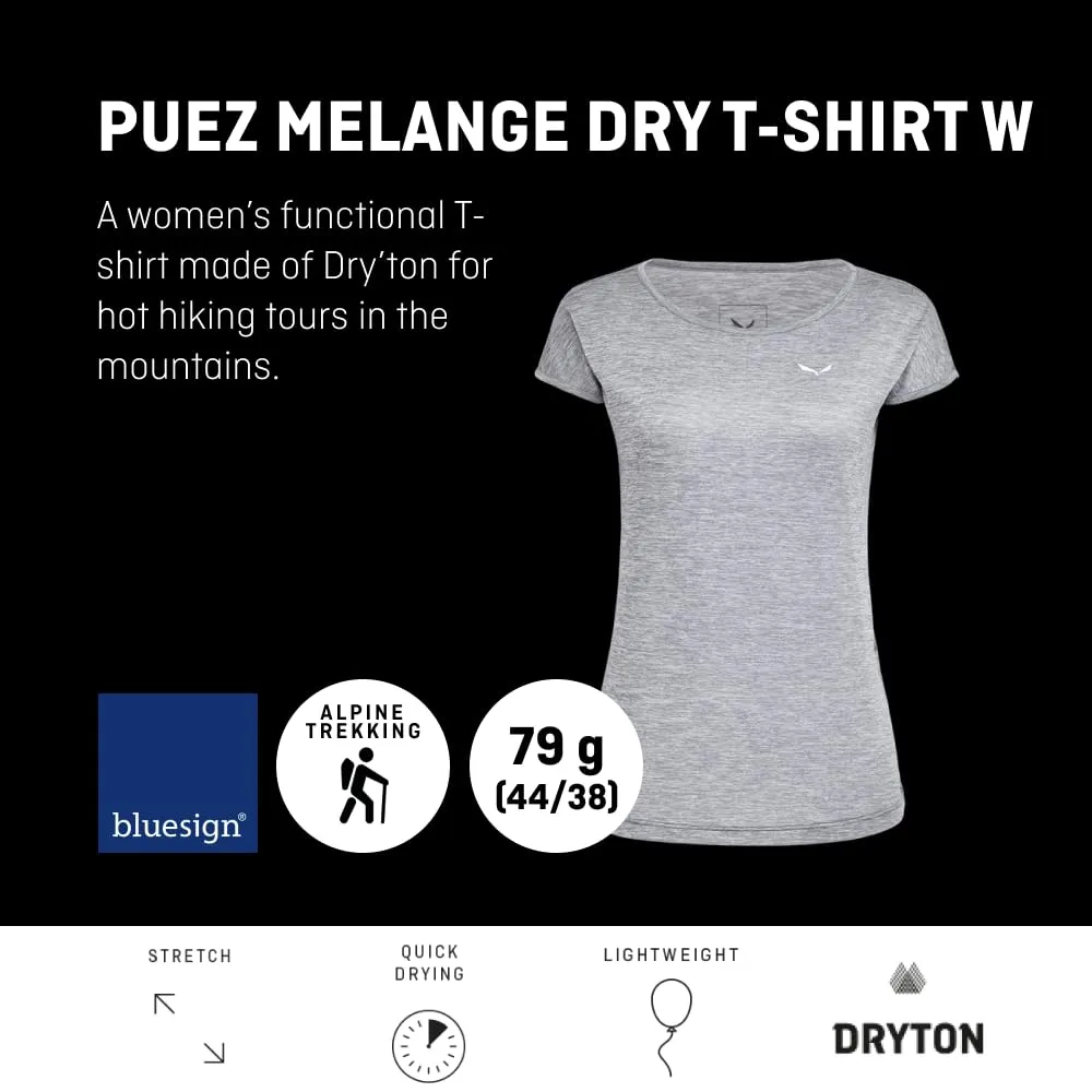 Salewa Puez Melange Dry T-Shirt, XL - immagine 4
