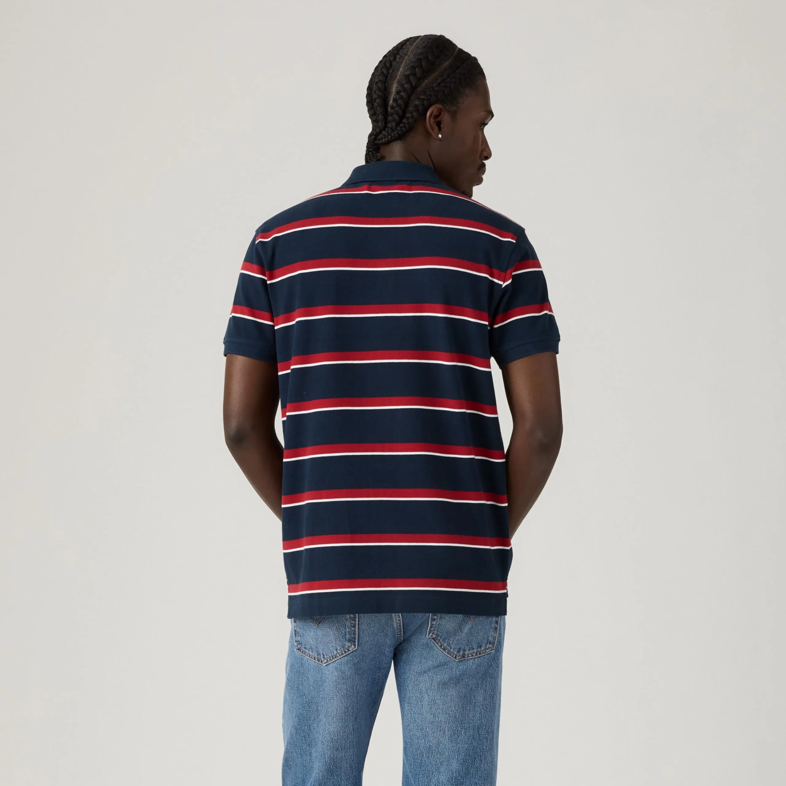 Levi's Polo Alden Stripe Navy Blazer L - immagine 2