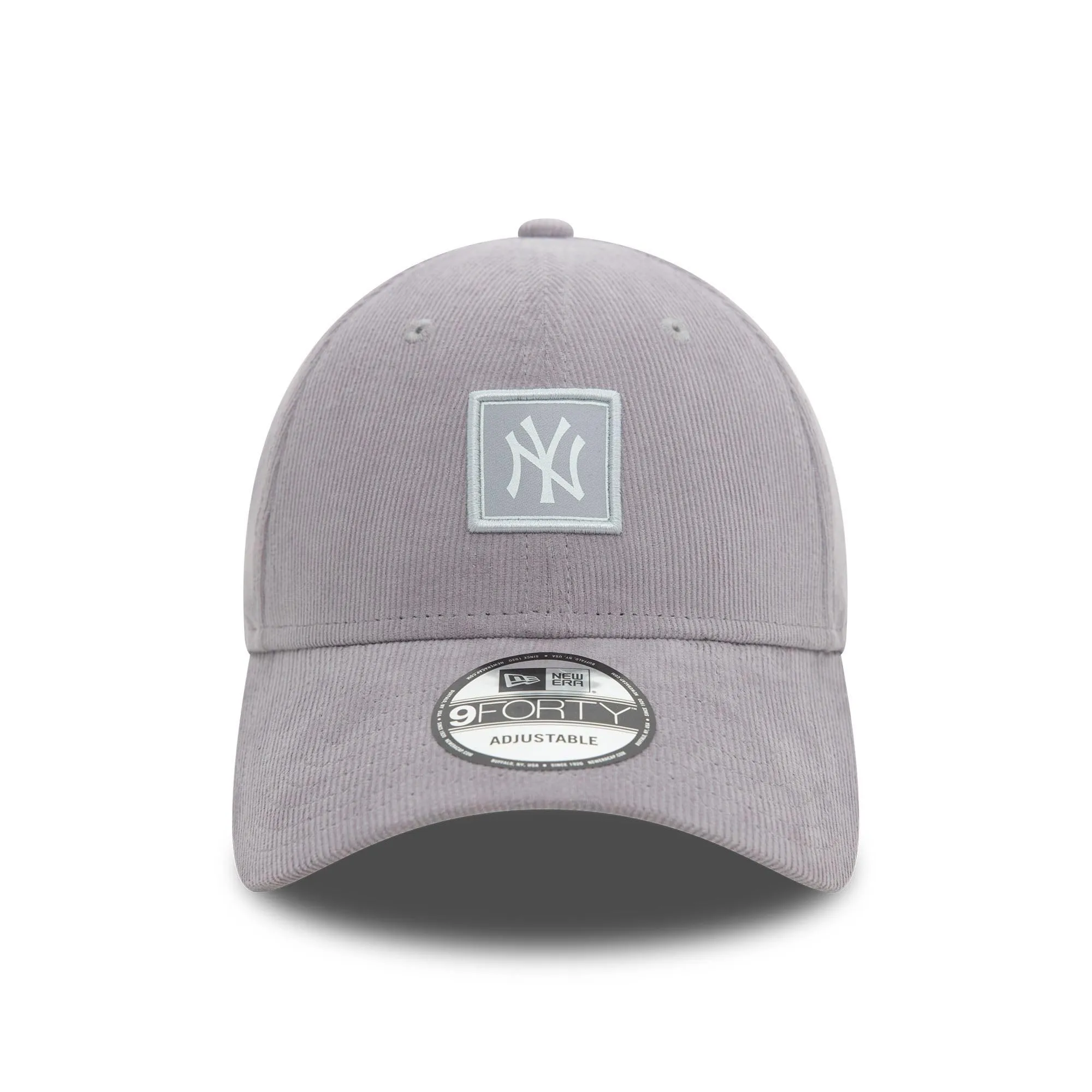 New Era New York Yankees MLB Cappellino 9Forty Velluto a Coste Grigio - immagine 2