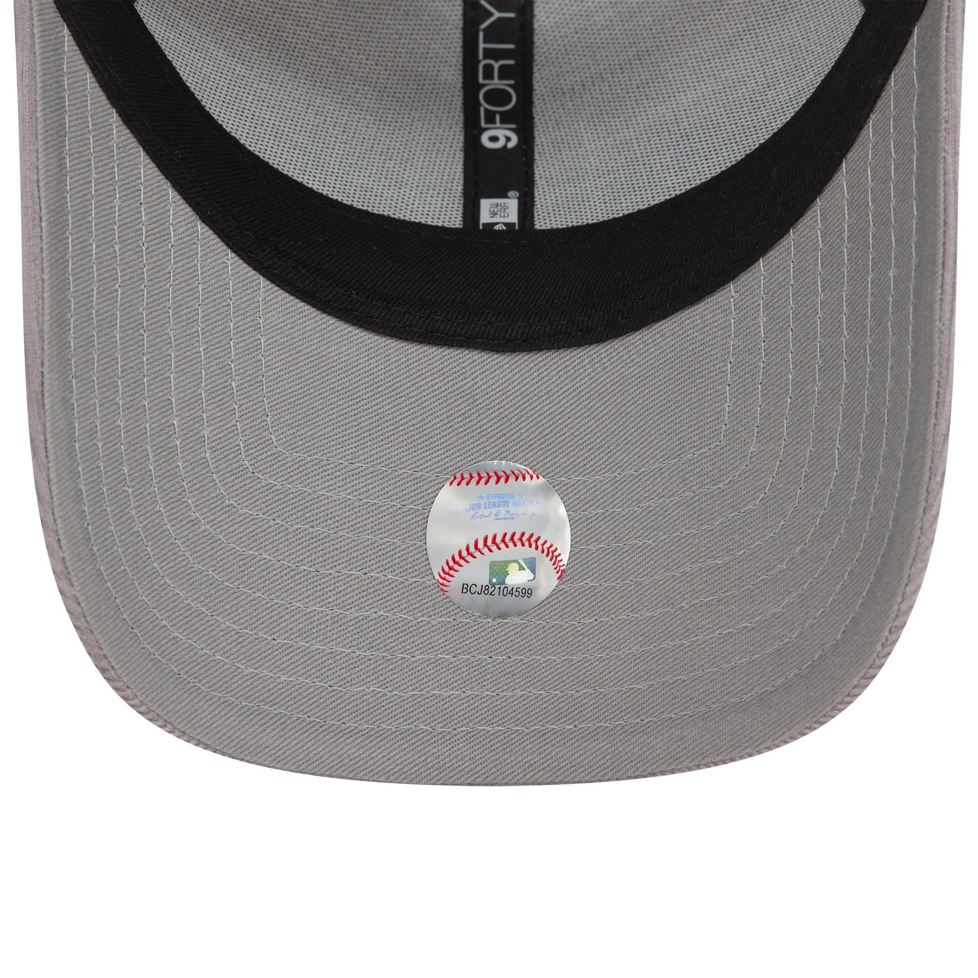 New Era New York Yankees MLB Cappellino 9Forty Velluto a Coste Grigio - immagine 5