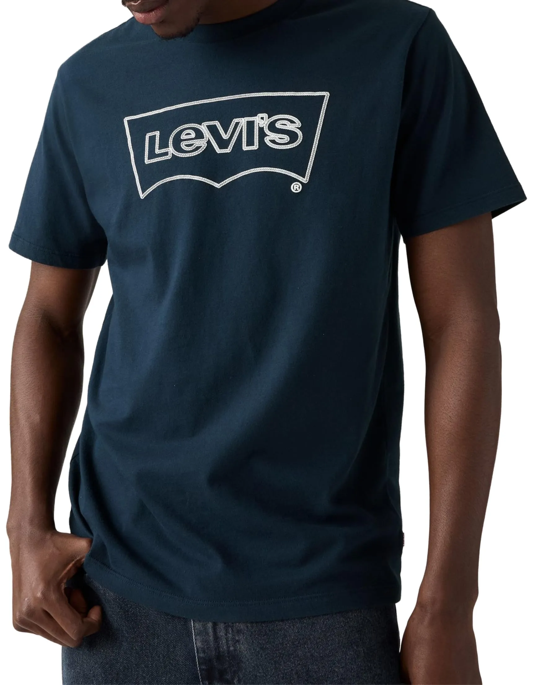 Levi's Maglietta da Uomo con Scollo Rotondo, Tbd11, L - immagine 5