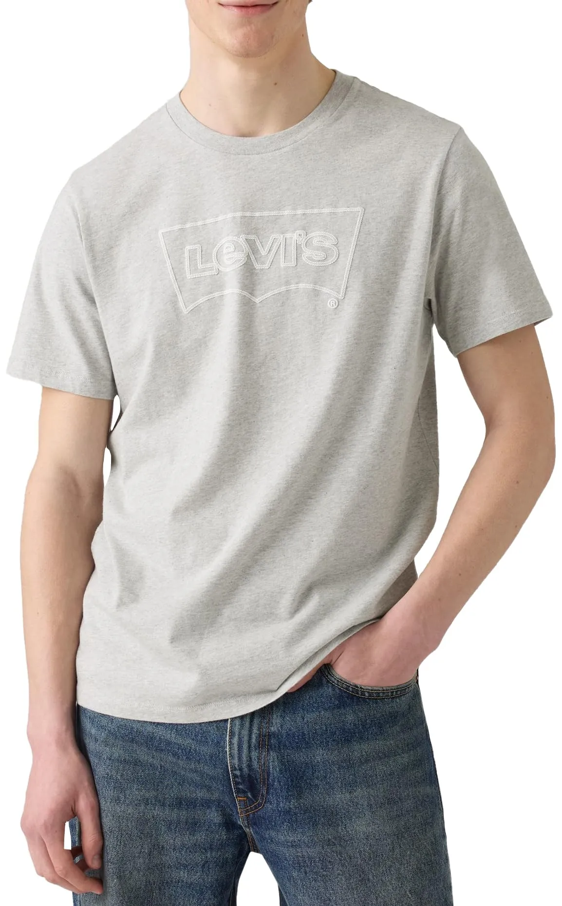 Levi's Graphic Crewneck Tee Ssnl BW Rope Light Tbd1 XXL - immagine 3