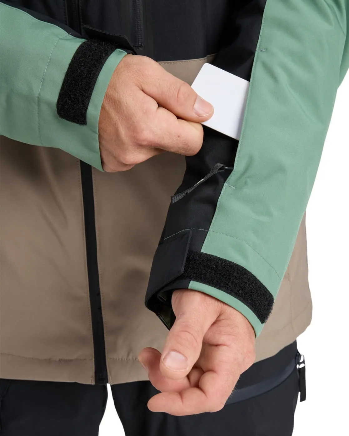 Quiksilver Sycamore Block 20K Snow Jacket - Verde - immagine 6