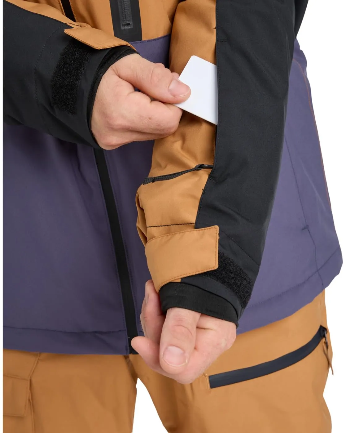 Quiksilver Giacca Snow Sycamore Block 20K - Marrone S - immagine 7