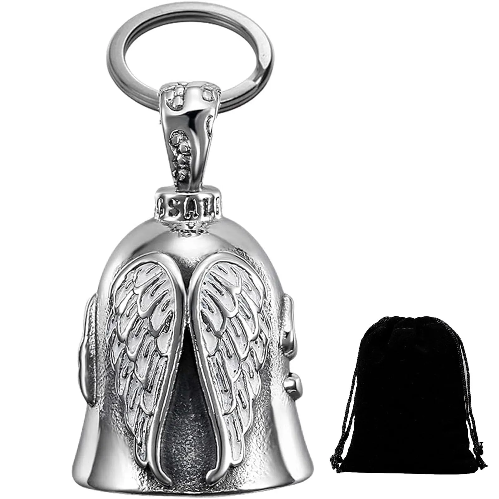 HEYOMI Guardian Bell Campanella per Moto con Angelo Custode - immagine 1