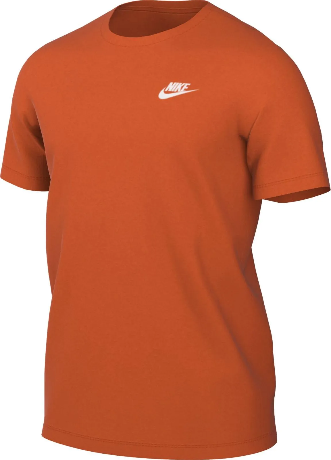 Nike Sportswear Club T-Shirt - Safety Orange, AR4997-819, M - immagine 1