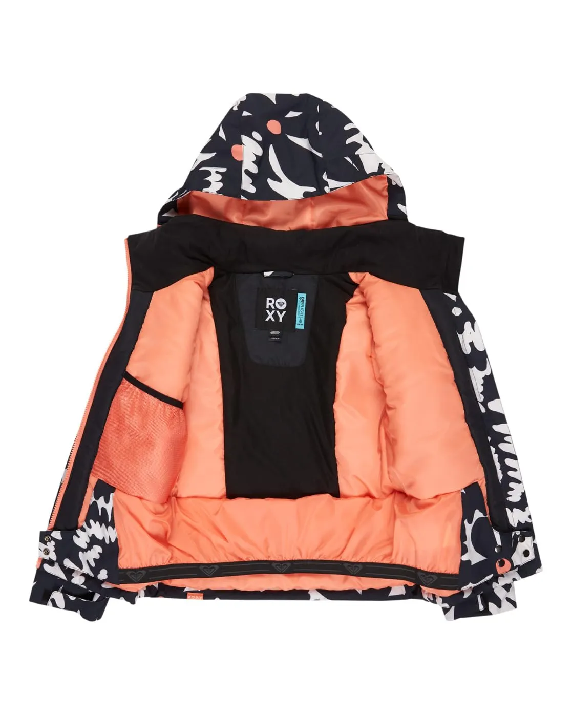 Roxy Free Jet Girl Snow Jacket Nero 14 - immagine 4