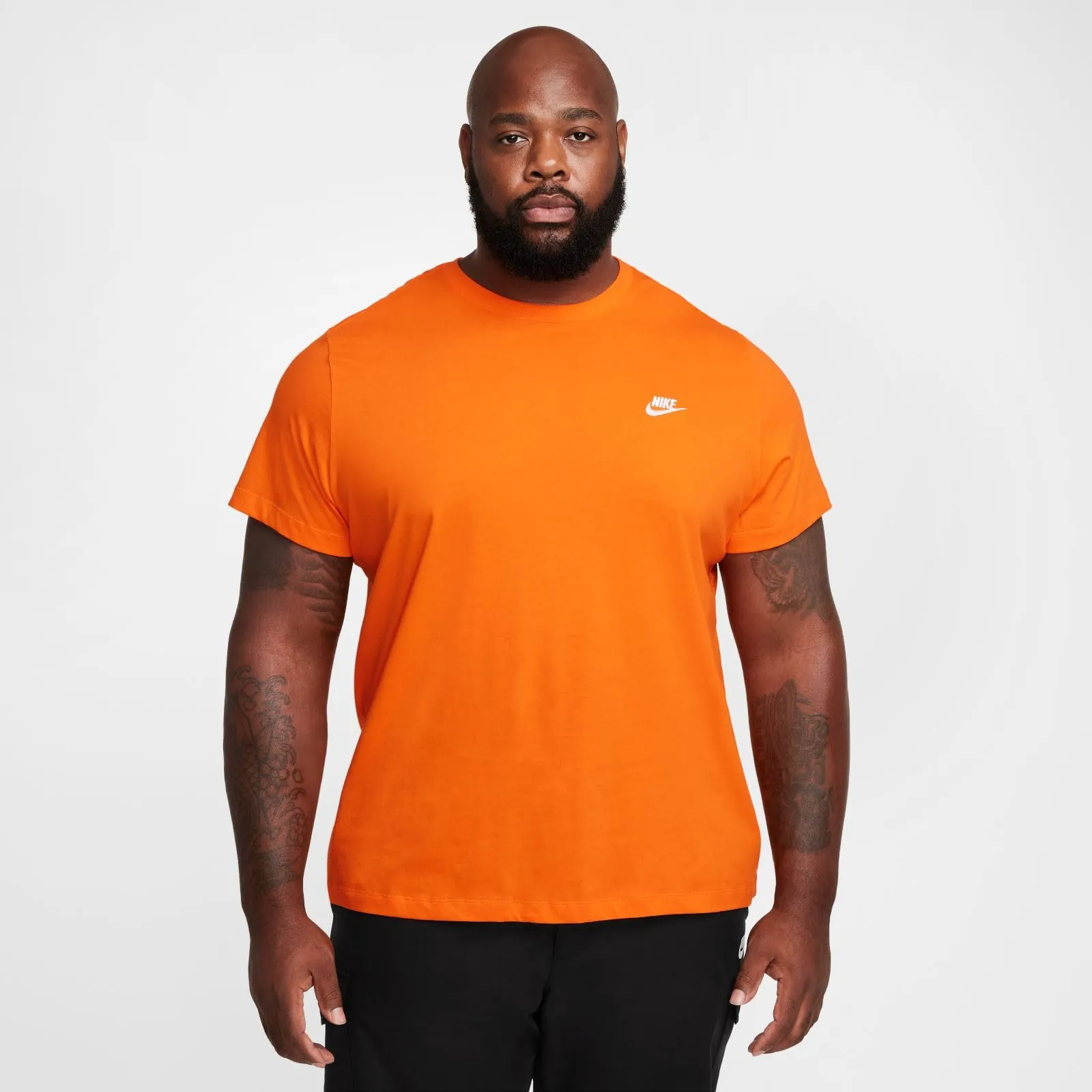 Nike Sportswear Club T-Shirt - Safety Orange, AR4997-819, XL - immagine 2