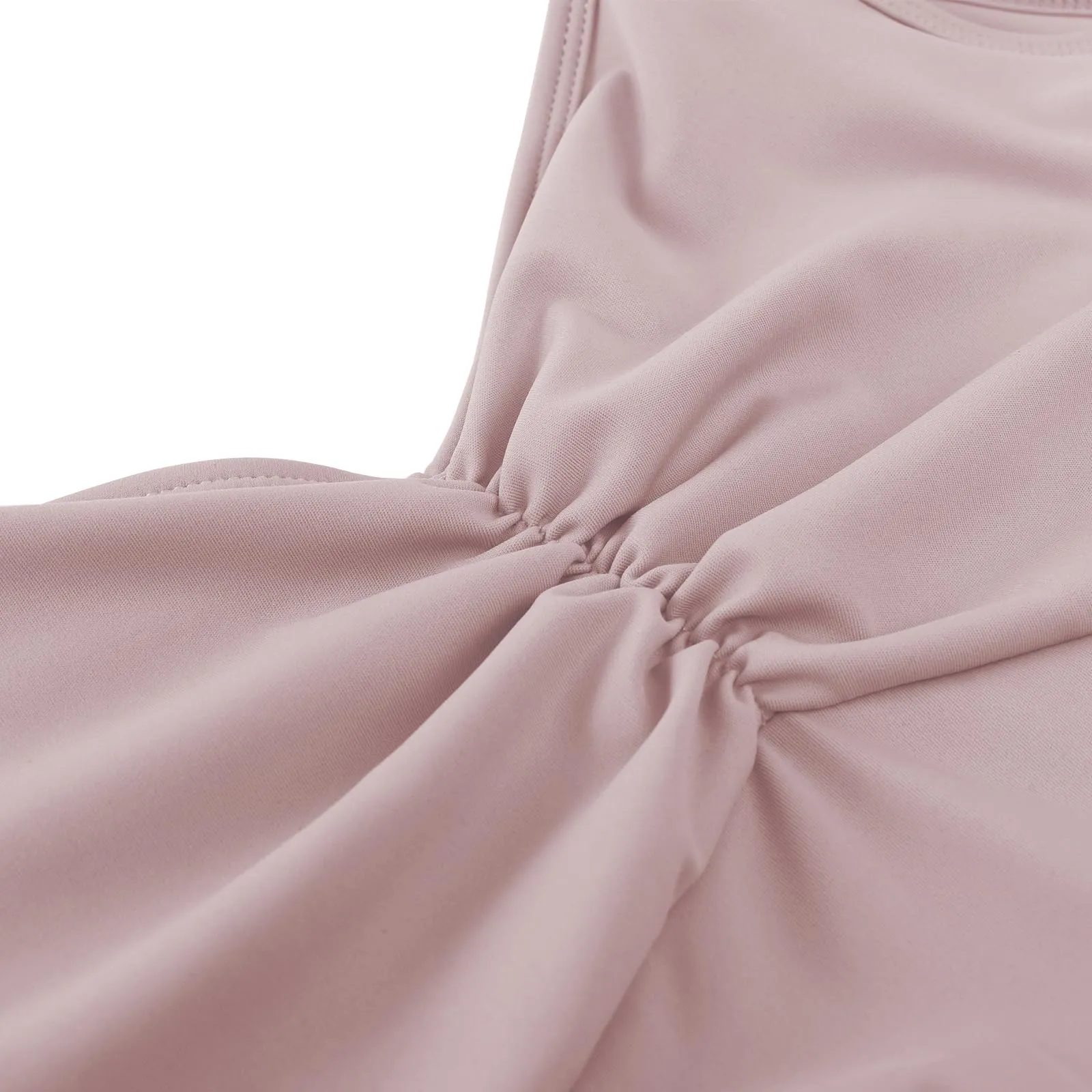 ZYXWVU Body Danza Classica Donna con Spalline Regolabili, C20, Rosa, XL - immagine 5