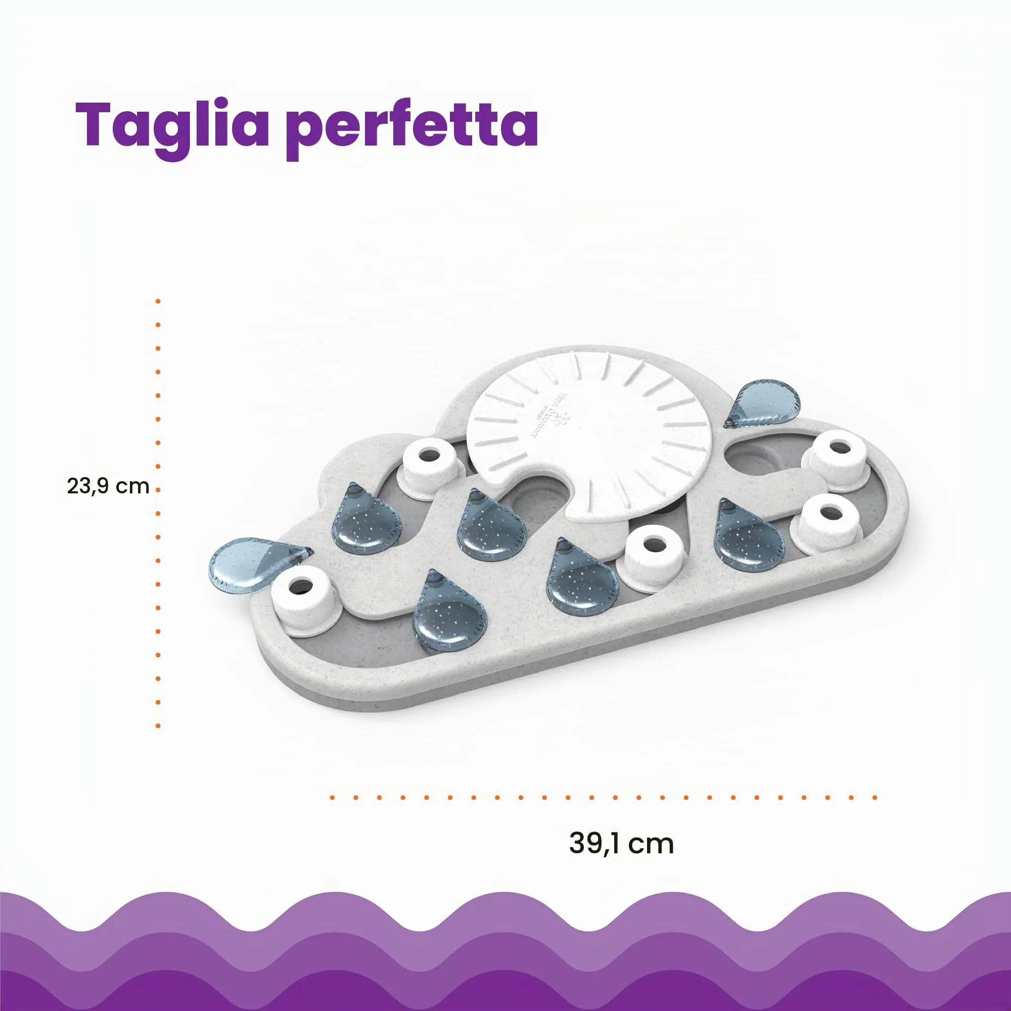 Catstages Nina Ottosson Rainy Day Puzzle & Play Rompicapo Interattivo per Gatti - immagine 5