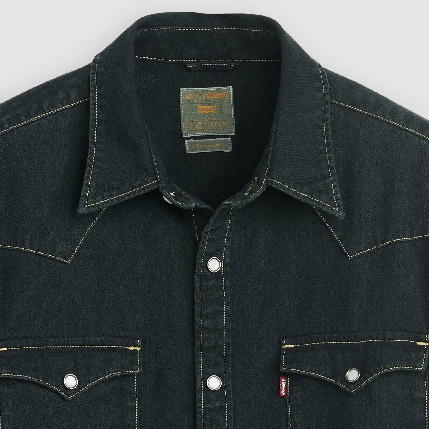 Levi's Barstow Western Standard Shirt, Bella Cenere Slavata, XL - immagine 6