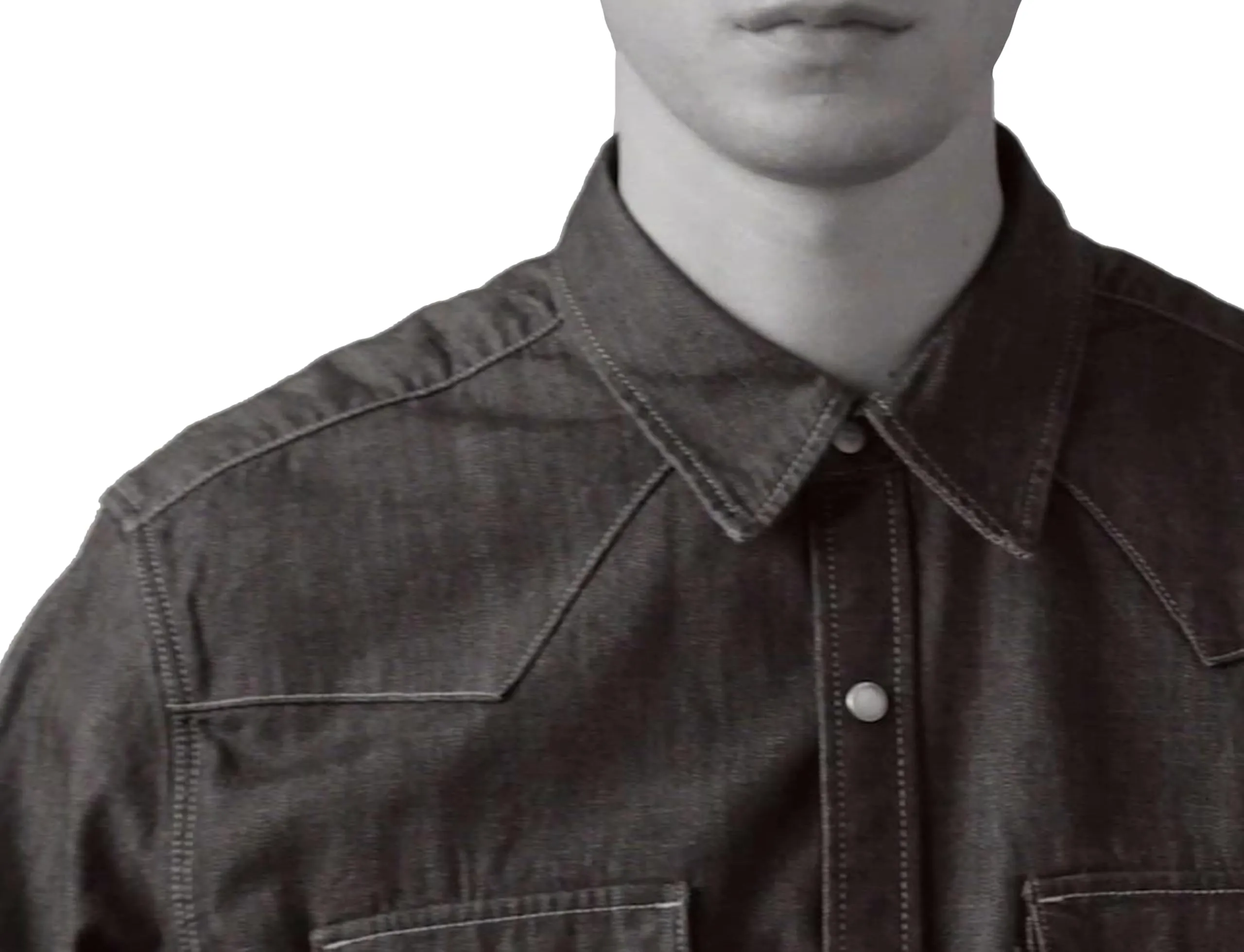 Levi's Barstow Western Standard Corduroy Shirt, Dory Indigo Cord, S - immagine 7