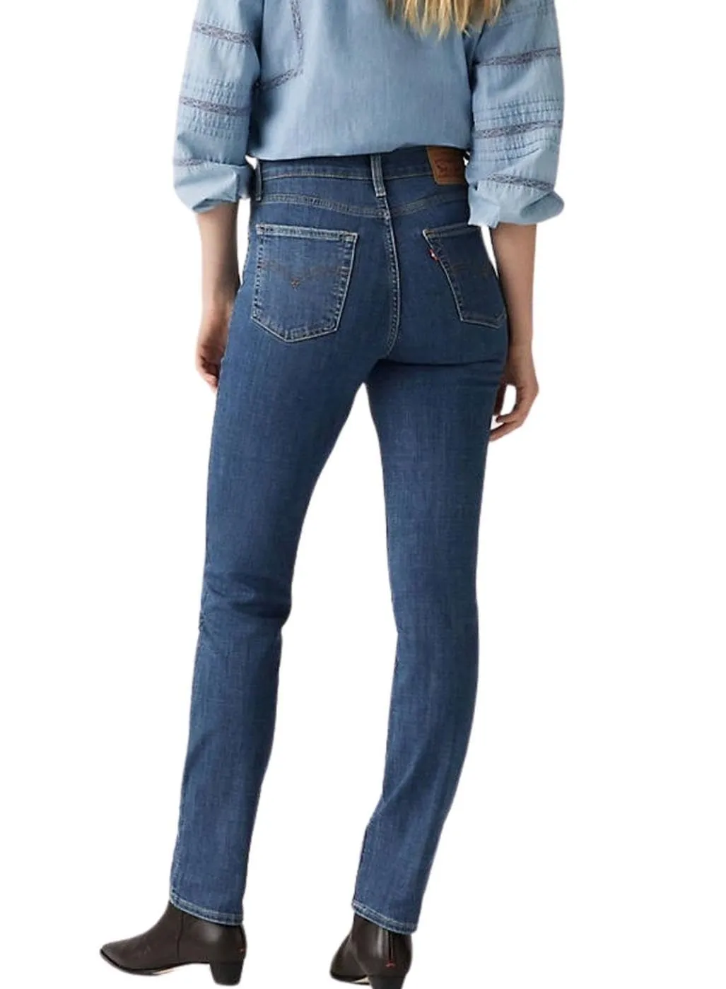 Levi's Women's 724 High Rise Straight Jeans - Way Way Back - 31W / 30L - immagine 2