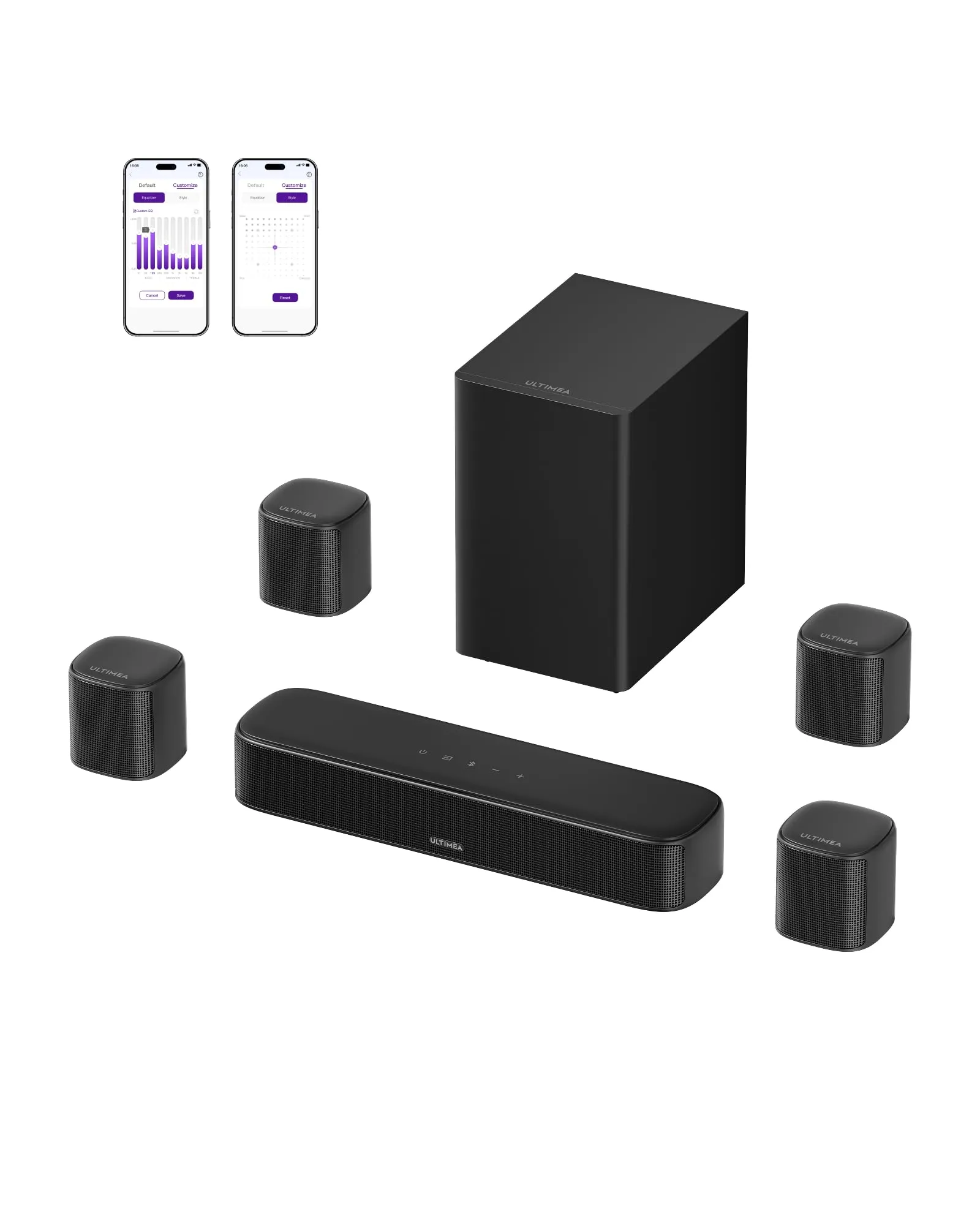 ULTIMEA Aura A40 Pro Soundbar 7.1 Sistema Audio Surround per TV - immagine 1