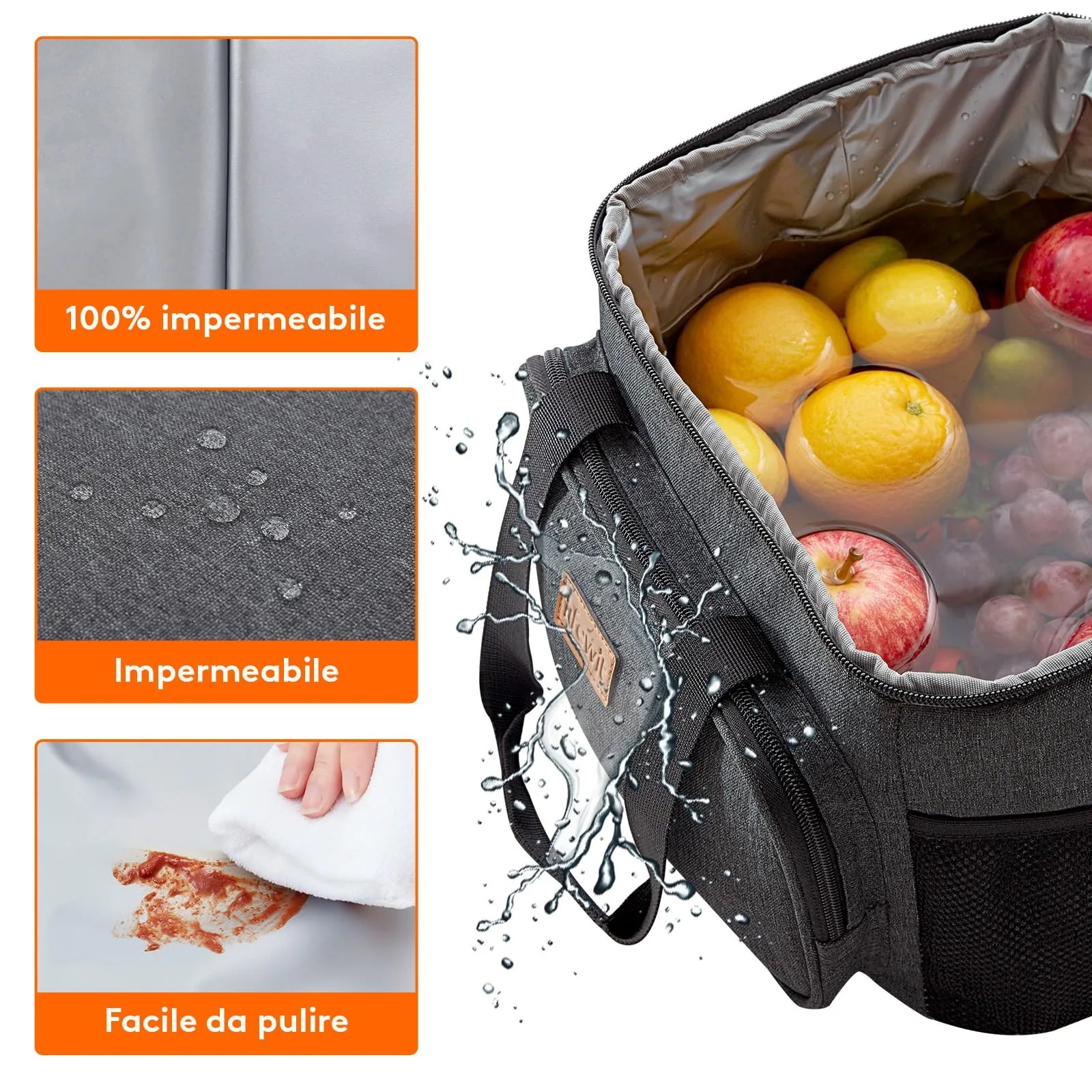 Lifewit Borsa Termica Porta Pranzo 24L - immagine 5