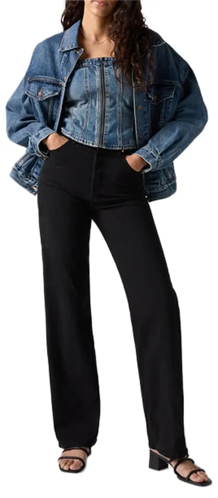 Levi's Jeans da Donna, Black Sprout, 32W x 30L - immagine 1
