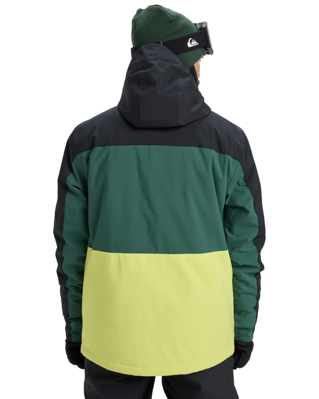 Quiksilver Sycamore Block 20K Snow Jacket - Nero - XL - immagine 2