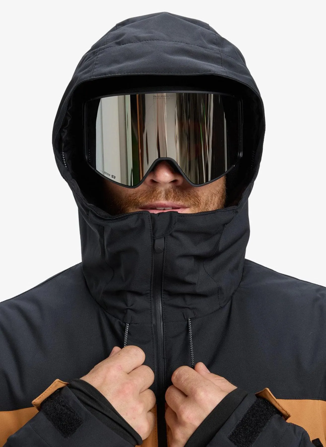 Quiksilver Sycamore Block 20K Snow Jacket - Nero - L - immagine 3
