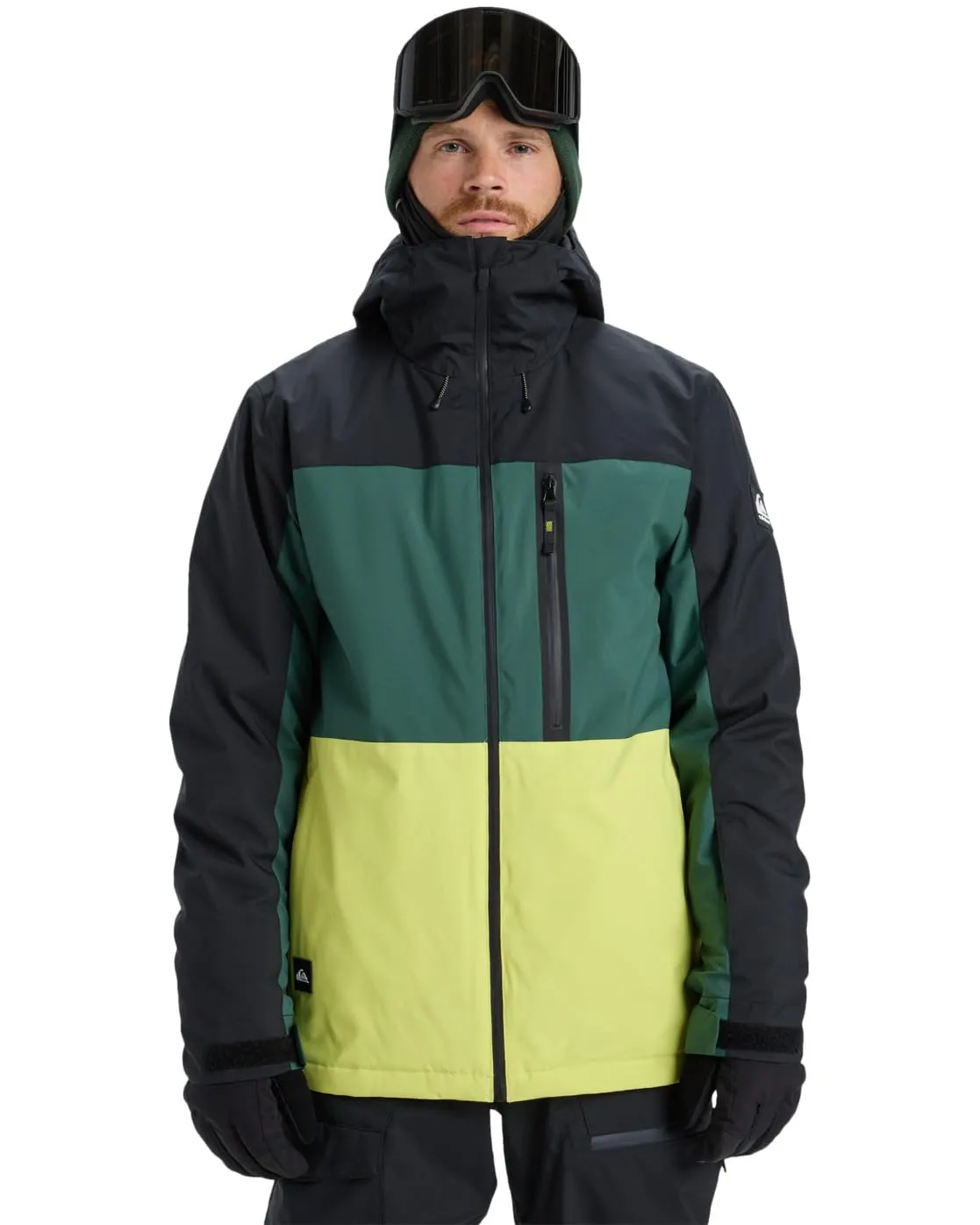 Quiksilver Sycamore Block 20K Snow Jacket - Nero - L - immagine 4