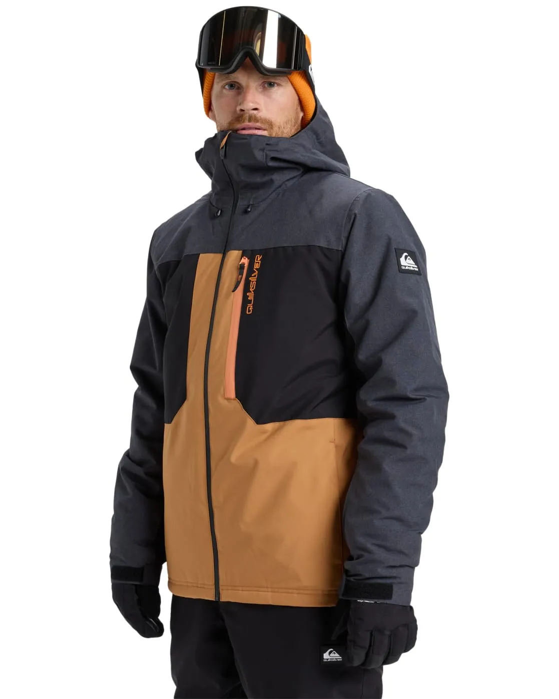 Quiksilver Dawson Snow Jacket Nero M - immagine 5