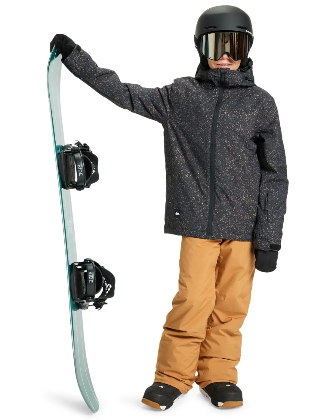 Quiksilver Mission Giacca da Neve Ragazzo 4-5 Anni - Nero - immagine 2