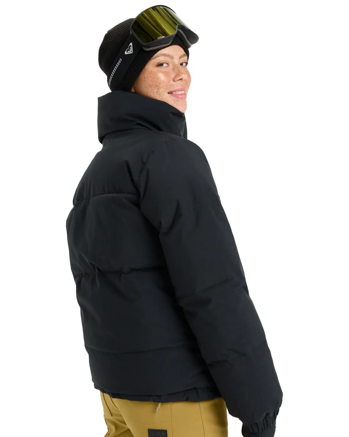 Roxy Snow Winter Rebel Jacket - Donna - Nero - XS - immagine 2