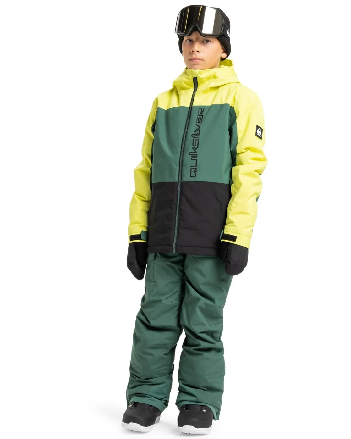 Quiksilver Side Hit Block Jacket - Boys - Nero - immagine 2
