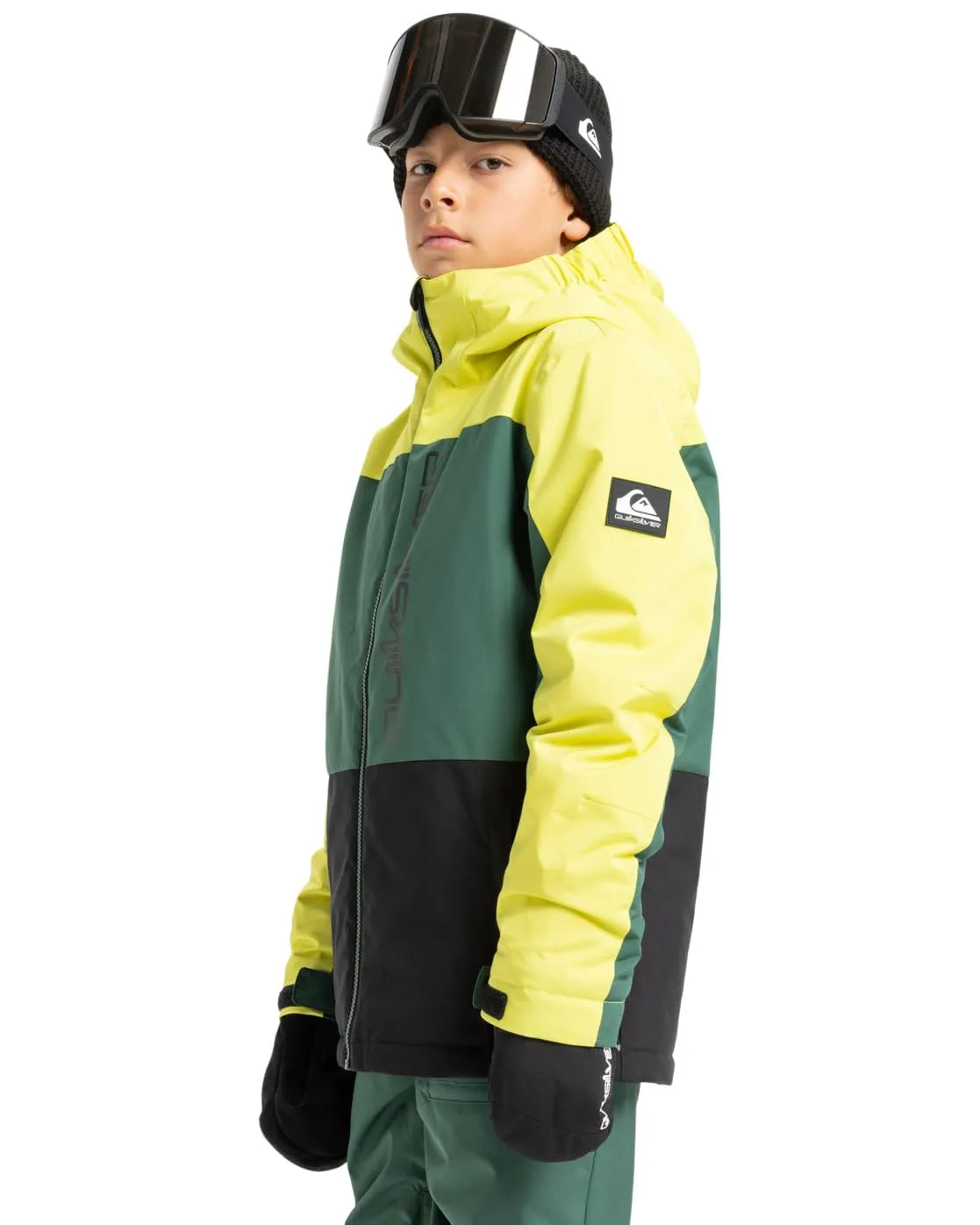 Quiksilver Side Hit Block Jacket - Boys - Nero - immagine 5