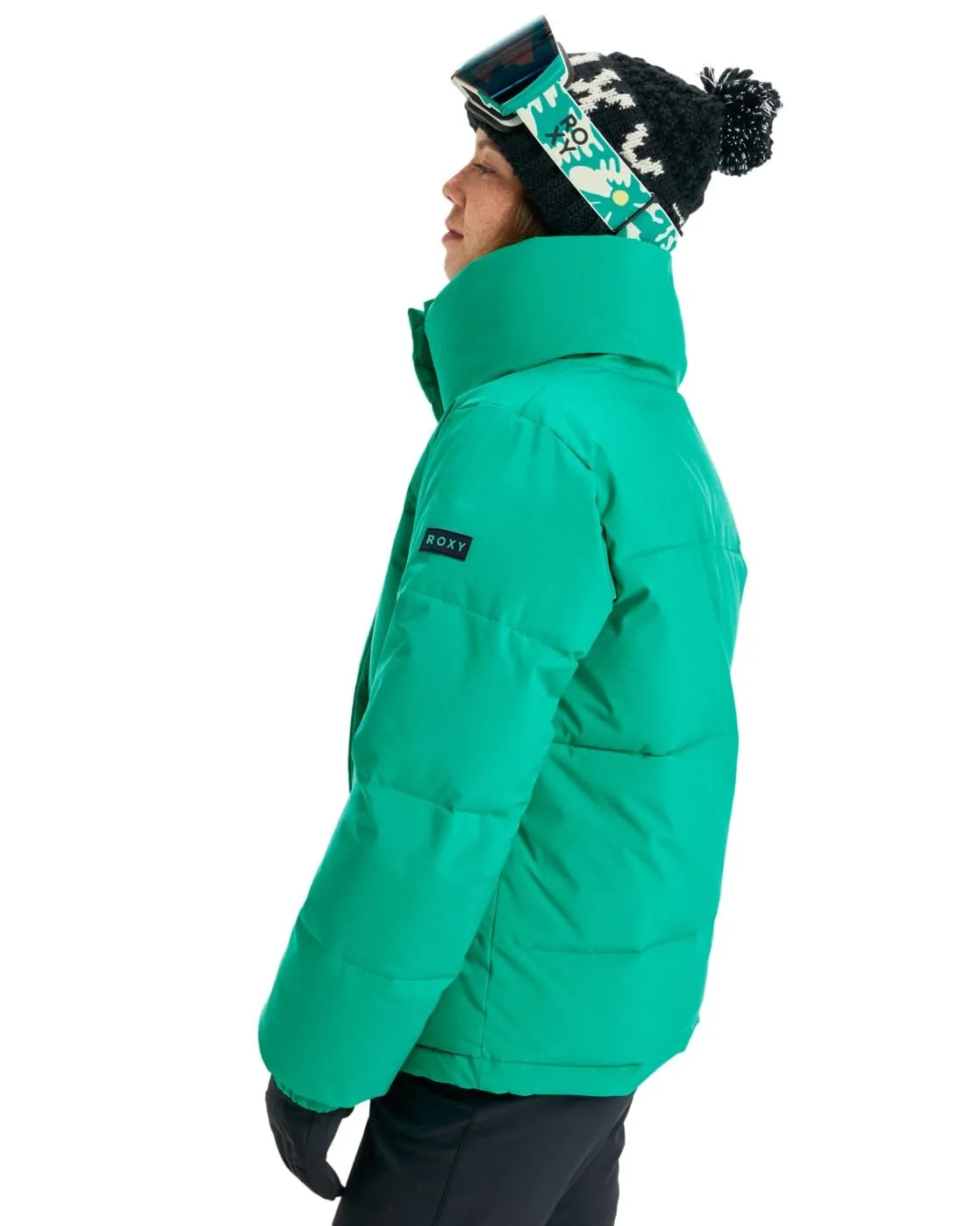Roxy Snow Winter Rebel Jacket - Vivid Green - XXL - immagine 5