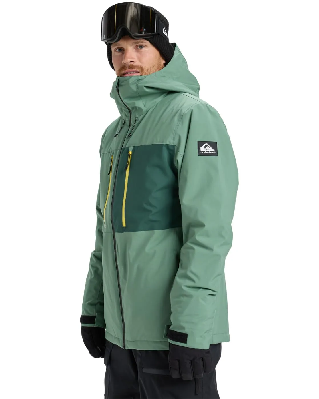 Quiksilver Sycamore Solid 20k Men's Jacket - Dark Ivy - immagine 5
