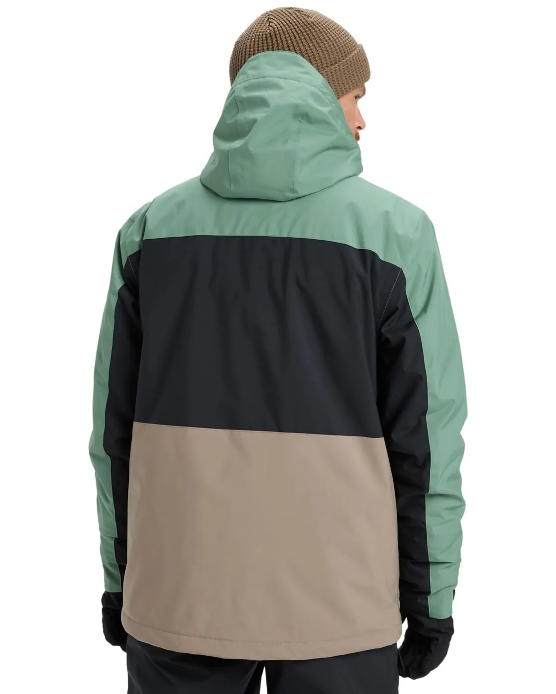 Quiksilver Giacca Snow Sycamore Block 20 K Verde - immagine 2