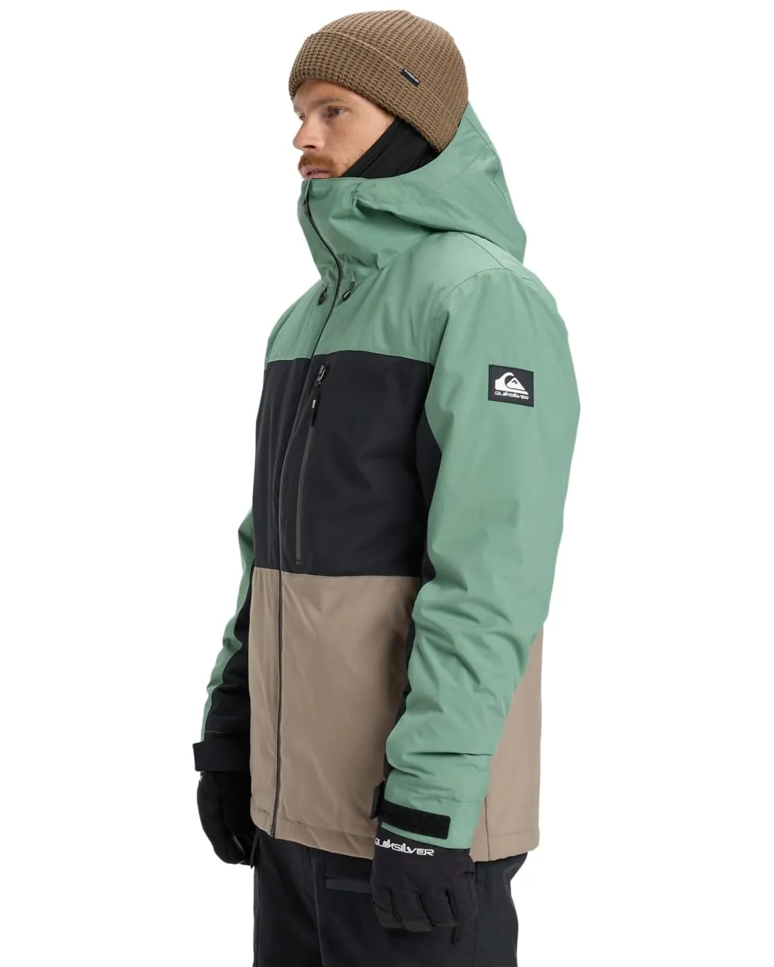 Quiksilver Giacca Snow Sycamore Block 20 K Verde - immagine 5