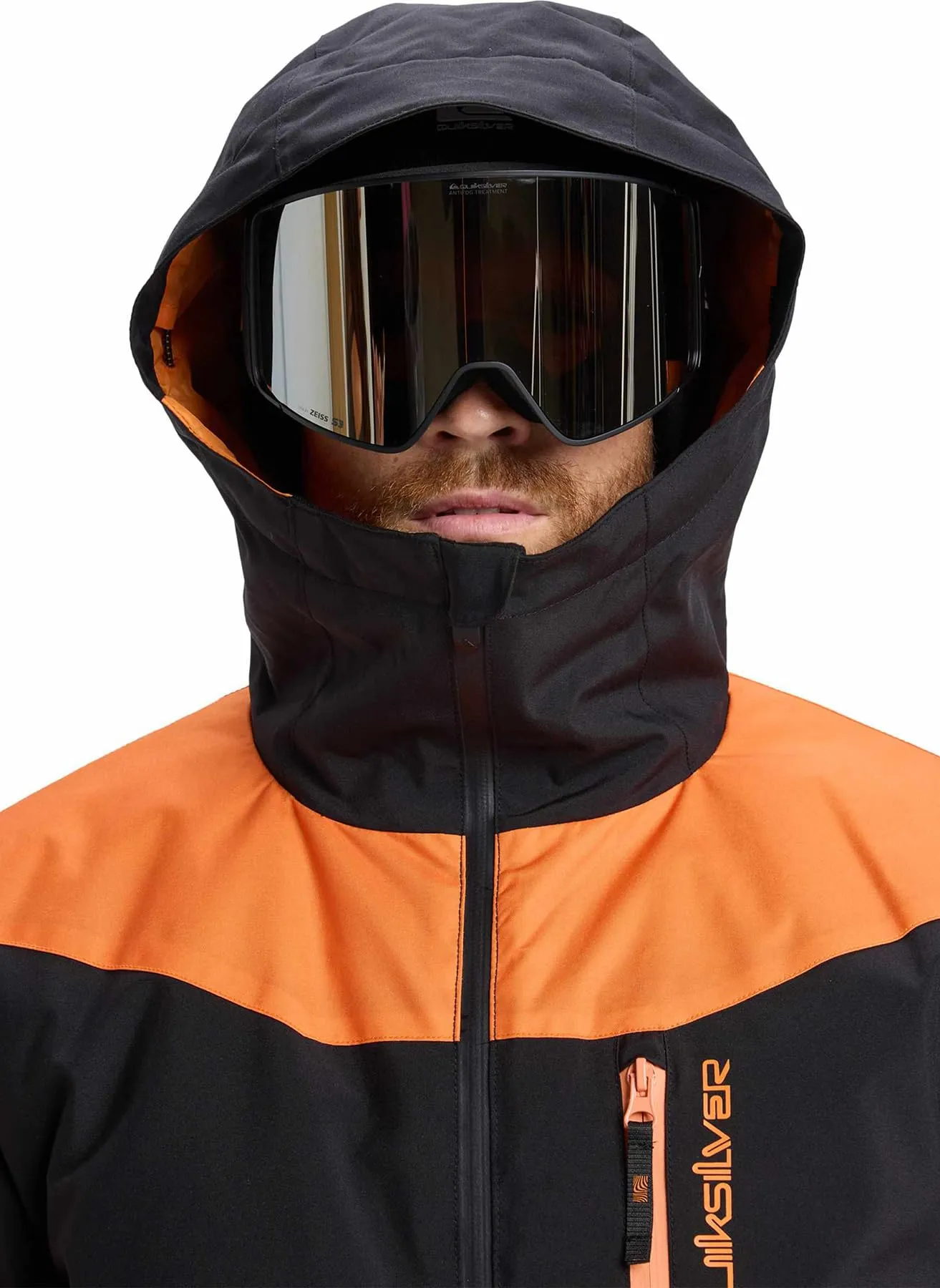 Quiksilver Titano Jacket Marrone S - immagine 3