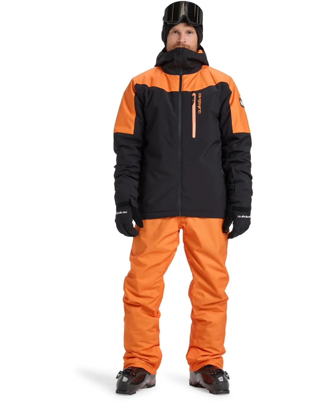 Quiksilver Titano Jacket Marrone S - immagine 5