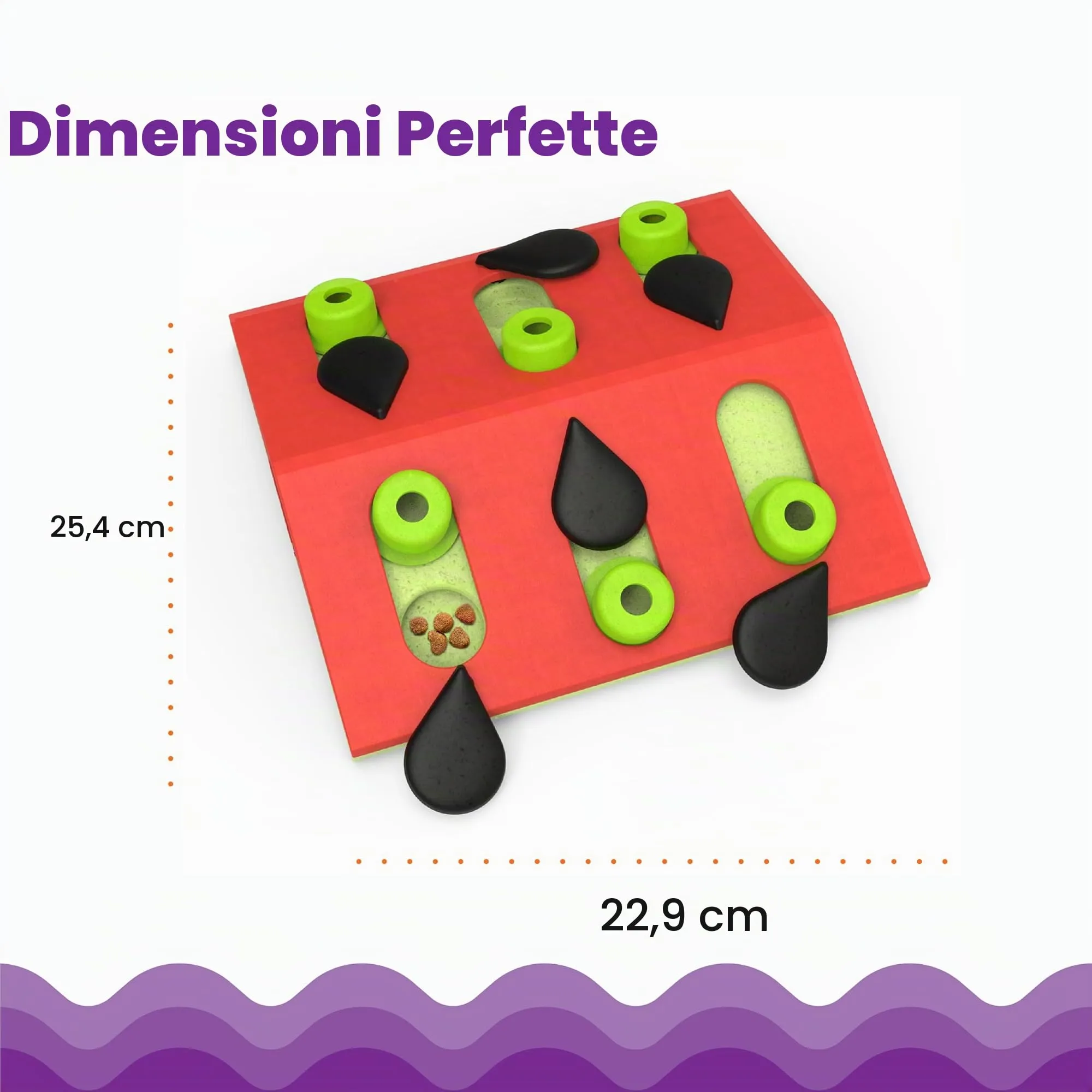 Nina Ottosson di Petstages Melon Madness - Gioco rompicapo interattivo per gatti - immagine 6