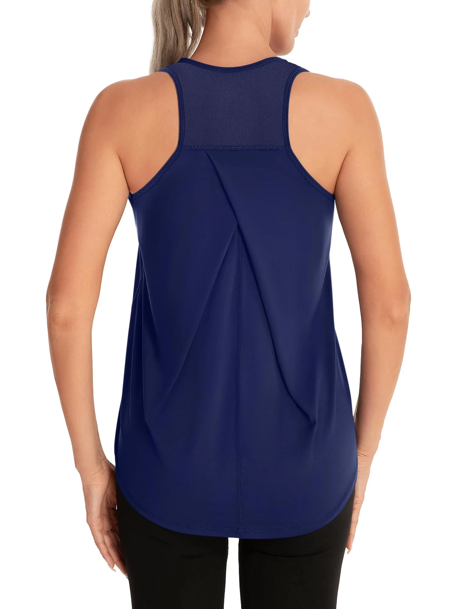 Dawnrole Canotta Palestra Donna Fitness Top Sportivo in Rete Senza Maniche - immagine 1